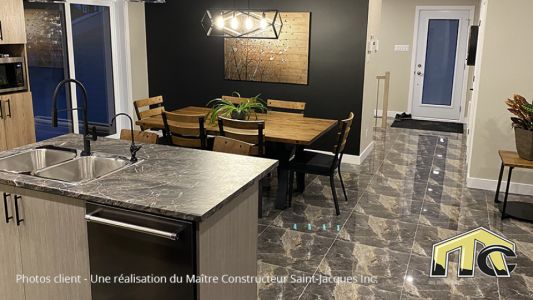 CUISINE ET SALLE À MANGER