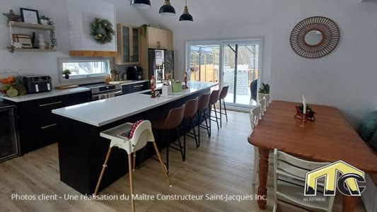 Aire ouverte, grand ilot