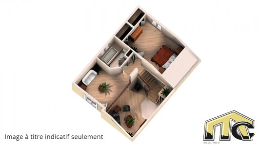 marie-soleil étage extérieur maison 2 étages